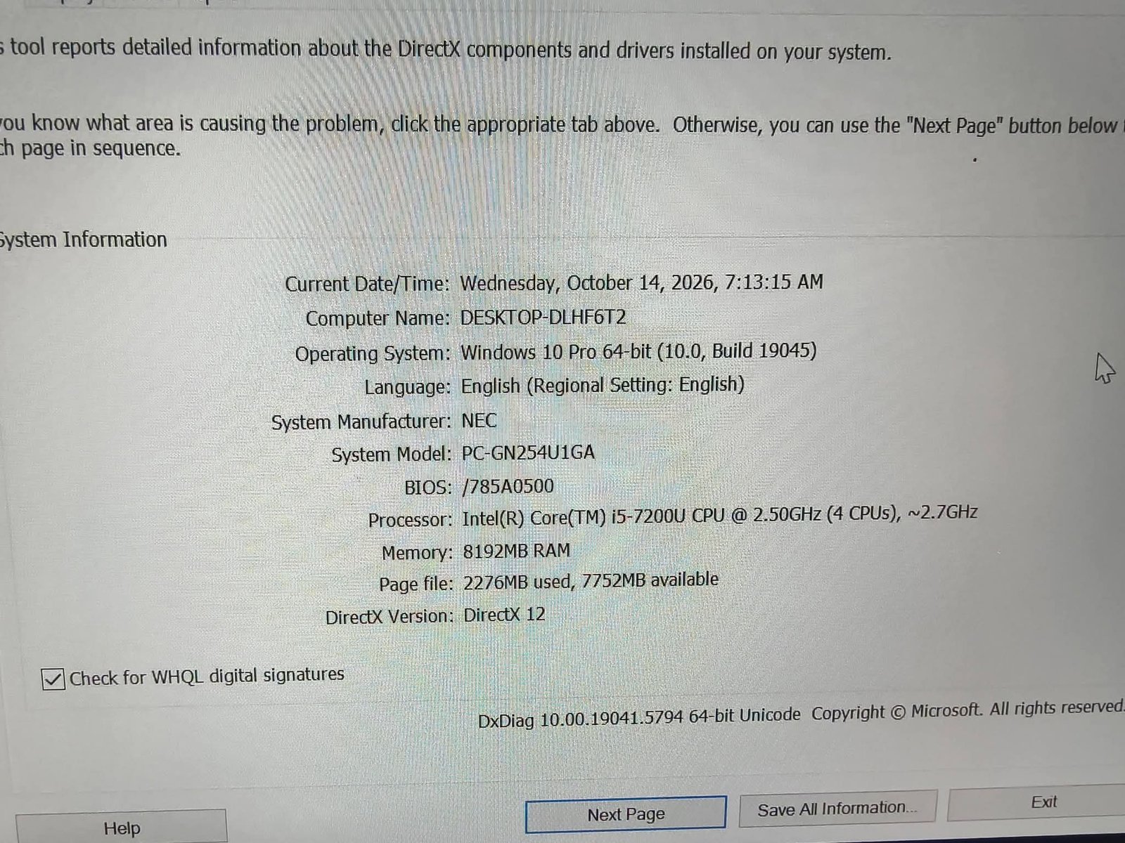 NEC LAVIE HZ750/L – i5 Gen 7, cảm ứng gập 360