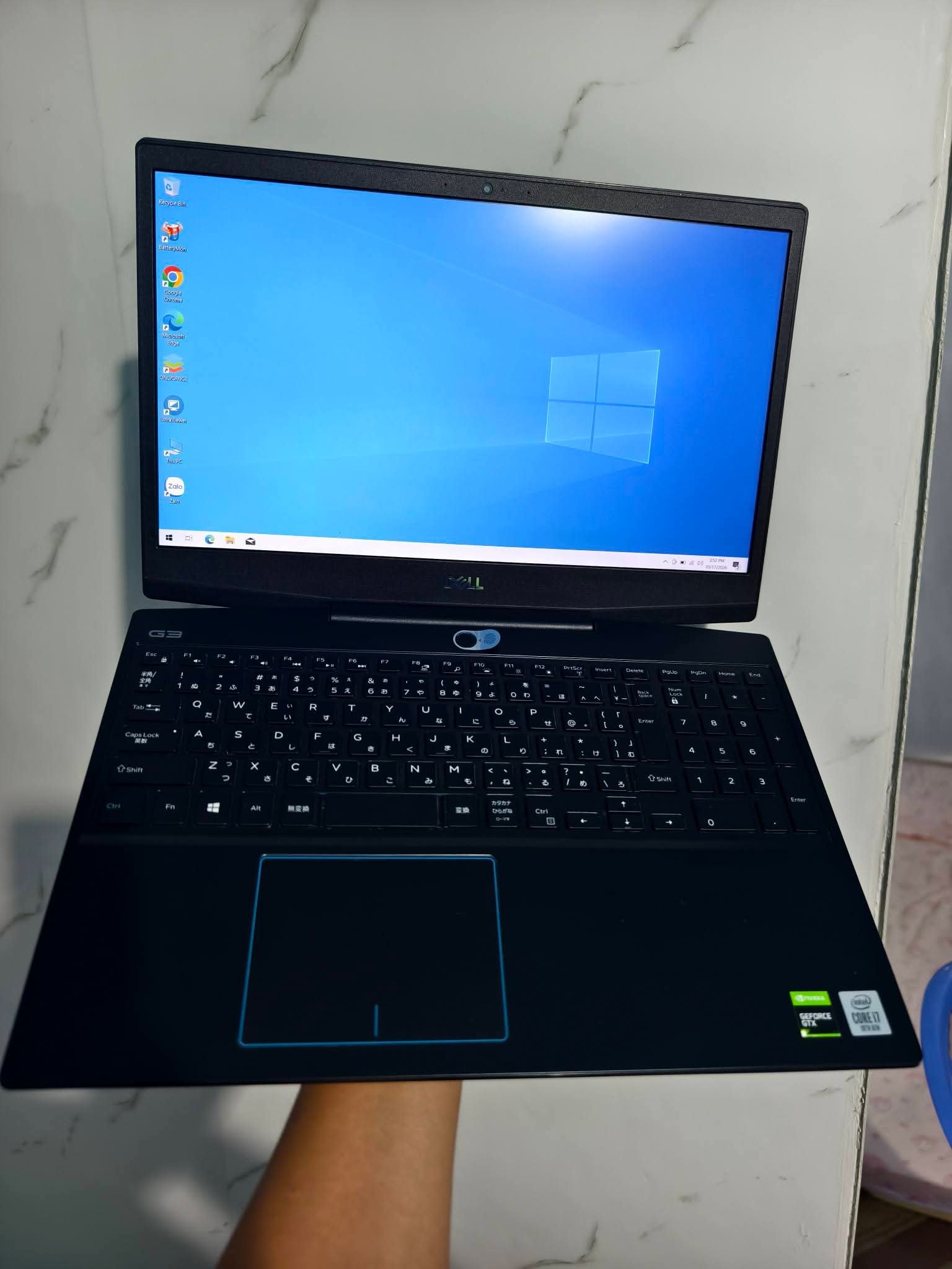 Dell Gaming G3 3500 – i7 Gen 10, GTX 1650 Ti 4GB, màn 120Hz