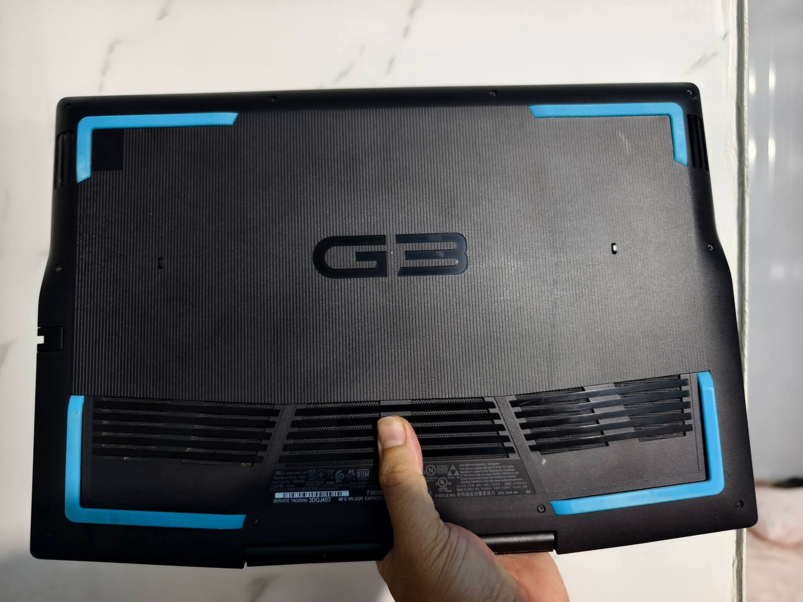 Dell Gaming G3 3500 – i7 Gen 10, GTX 1650 Ti 4GB, màn 120Hz