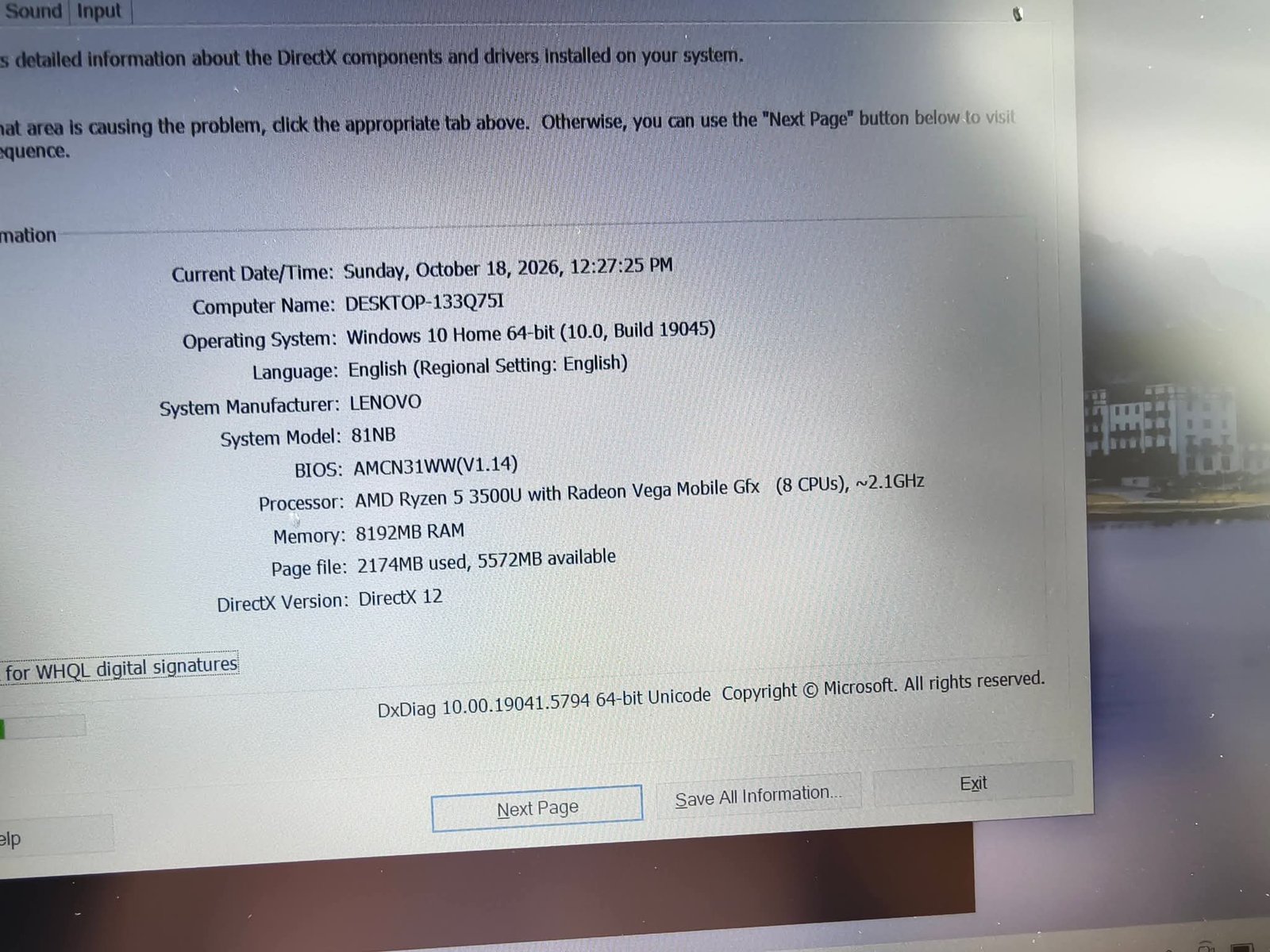 LENOVO IDEAPAD S340 14API – RYZEN 5, VEGA 8