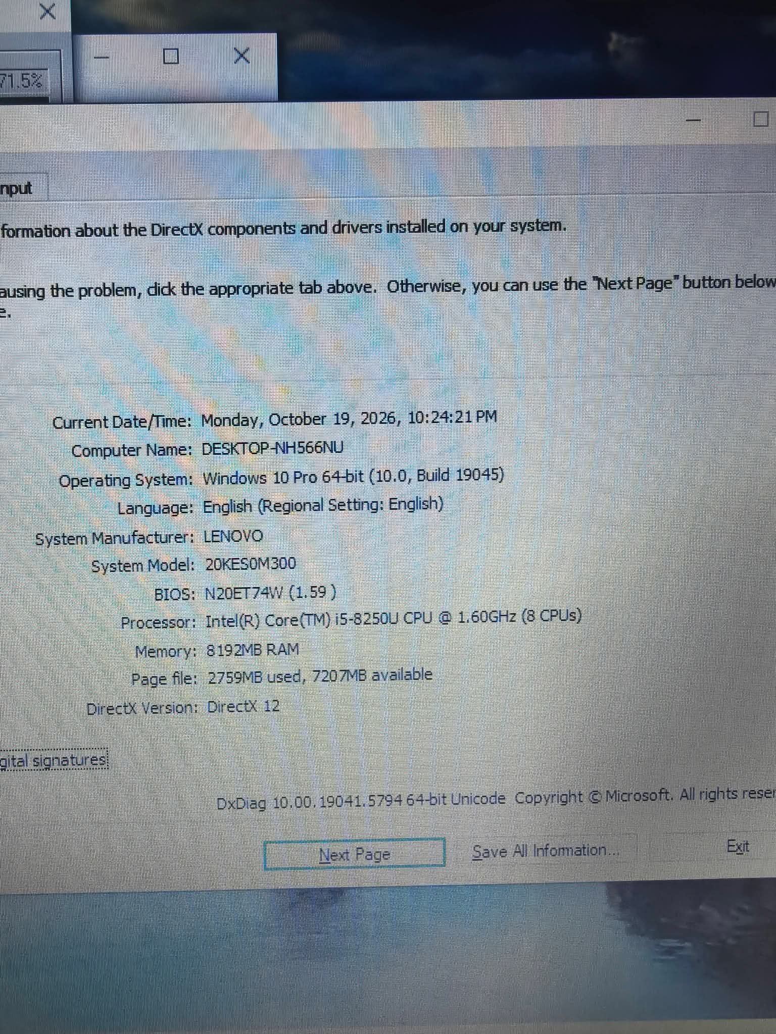 Lenovo ThinkPad X280 – Core i5 Gen 8, SSD NVMe