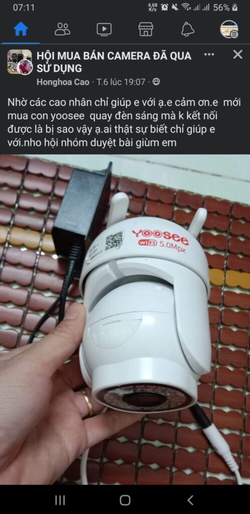 lắp đặt camera an ninh giá rẻ không hỗ trợ