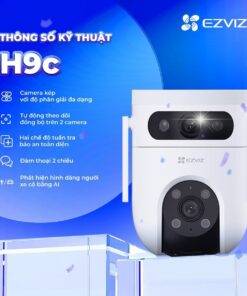 Camera Ezviz Quay Quét Ngoài Trời Ống Kính Kép (3MP + 3MP)