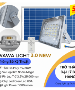 Đèn pha NLMT Wawa Light 3.0 New (200W)