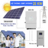 Gói Hệ Thống Điện Mặt Trời 20KWP (Lưu Trữ 28.6KWH) – Giảm 7-8TR (Dùng Ban Đêm hoặc Cúp Điện)