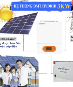 Gói Hệ Thống Điện Mặt Trời Độc Lập 3.24KWP (Lưu trữ 5.12KWH ) – Giảm 500-1tr