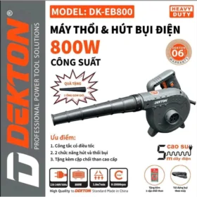 Máy thổi bụi và hút bụi Dekton DK-EB800 - Công suất 800W