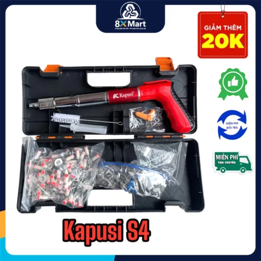 Máy Bắn Đinh ( Kpusi S4 - loại xịn ) Dụng cụ Tiện lợi - Dễ sử dụng - An toàn