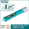 Bút dò điện áp cảm ứng AC 1000V TOTAL THT29100026 - có kèm pin, phân biệt dây nguội nóng, độ chính xác cao, đèn led báo