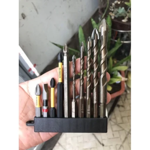 XÃ COMBO MŨI VÍT KÈM MŨI KHOAN ĐA NĂNG