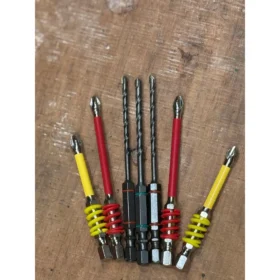 Combo mũi khoan không tắc kê kèm mũi vít chống trượt