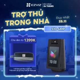 Camera Gọi Video EZVIZ S10 - Màn Hình Cảm Ứng, Tùy Chỉnh Cuộc Gọi, Hình Ảnh Sắc Nét, Kết Nối Loa Bluetooth